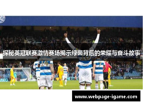 探秘英冠联赛激情赛场揭示绿茵背后的荣耀与奋斗故事 探秘英冠联赛激情赛场揭示绿茵背后的荣耀与奋斗故事